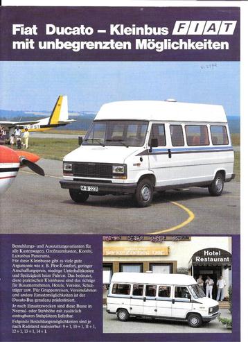 FIAT DUCATO,  4 folders beschikbaar voor biedingen