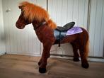 Speelgoed Paard met Zadel, Ophalen, Zo goed als nieuw, Jongen of Meisje