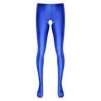 Blauwe chaps legging / heren dames strakke broek sexy gay, Verzenden, Nieuw, Overige maten, Blauw