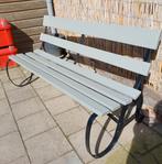 Tuinbank met gietijzeren onderstel., Tuin en Terras, Ophalen, Zo goed als nieuw