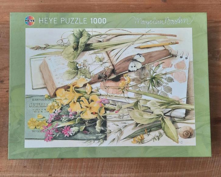 Heye Puzzel 1000 Stukjes - Marjolein Bastin - Nieuwstaat, Hobby en Vrije tijd, Denksport en Puzzels, Zo goed als nieuw, Legpuzzel