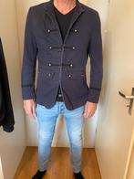 H&M Napoleon Jasje - Stijlvol en Uniek!, Maat 52/54 (L), Blauw, Ophalen of Verzenden, Zo goed als nieuw