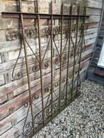Brocante gietijzeren hek, Tuin en Terras, Tuinhekken en Hekwerk, Ophalen, Sierhekwerk, IJzer
