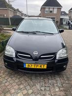 Nissan Almera Tino 1.8 2006 Zwart, Stof, 4 cilinders, Almera Tino, Zwart
