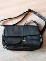 Zwarte Schoudertas BEAGLES, Ophalen of Verzenden, Zo goed als nieuw, Zwart, Schoudertasje