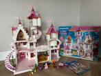Playmobil Princess kasteel 70447 met 4 uitbreidingen, Ophalen, Zo goed als nieuw, Poppenhuis