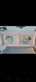 2 Vintage Bessie Pease Gutmann Baby Prenten, Antiek en Kunst, Ophalen of Verzenden