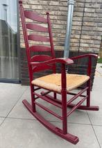 Schommelstoel met Rietzitting, Ophalen