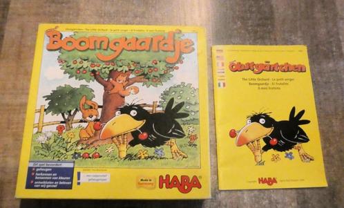 Haba  Boomgaardje vanaf 3 jaar, Hobby en Vrije tijd, Gezelschapsspellen | Bordspellen, Zo goed als nieuw, Een of twee spelers