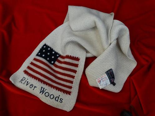 Sjaal River Woods,North,Eastern Suppliers,Geborduurd USA, Kleding | Dames, Mutsen, Sjaals en Handschoenen, Gedragen, Sjaal, Maat 46/48 (XL) of groter