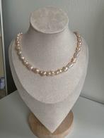 Freshwater pearl kettingen, Sieraden, Tassen en Uiterlijk, Ophalen of Verzenden, Zo goed als nieuw, Overige materialen