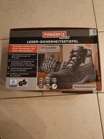 Powerfix Profi leren werkschoenen maat 44 - Nieuw, Ophalen of Verzenden, Nieuw, Zwart, Werkschoenen