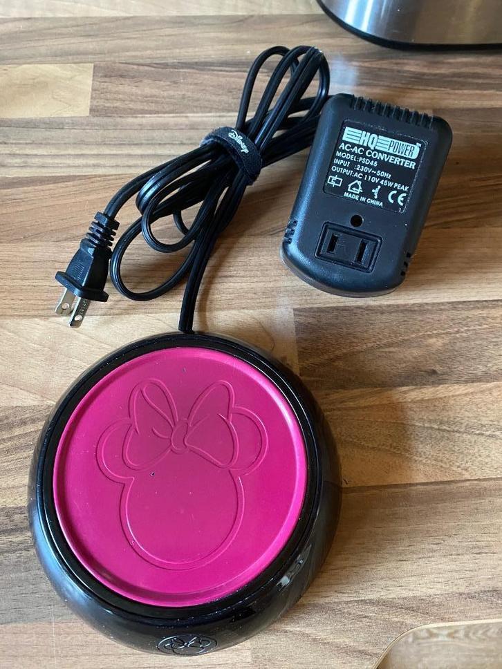 Disney Minnie Mousse warmhoudplaatje (Koffie-Thee enz), Verzamelen, Disney, Zo goed als nieuw, Overige typen, Ophalen of Verzenden