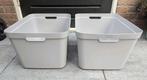 2 Manden LIVV, Huis en Inrichting, Woonaccessoires | Schalen en Manden, Kunststof, Mand, Ophalen of Verzenden, Zo goed als nieuw