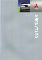 Brochure Mitsubishi Outlander 2003, Boeken, Ophalen of Verzenden, Gelezen, Mitsubishi