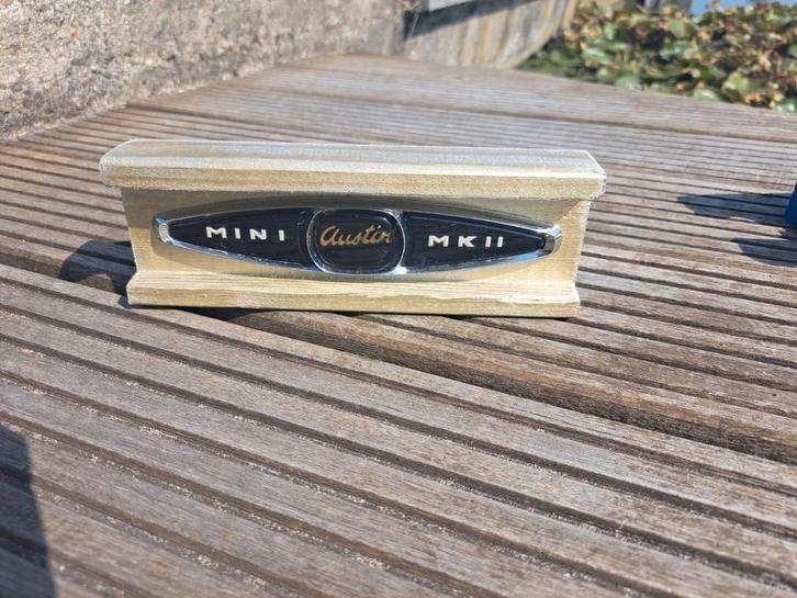 uniek embleem Austin mini mk11, Auto diversen, Overige Auto diversen, Ophalen of Verzenden