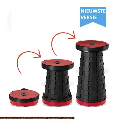 GRATIS VERZENDING ! Inschuifbare kruk NIEUW !, Huis en Inrichting, Krukjes, Nieuw, Kunststof, In hoogte verstelbaar, Ophalen of Verzenden