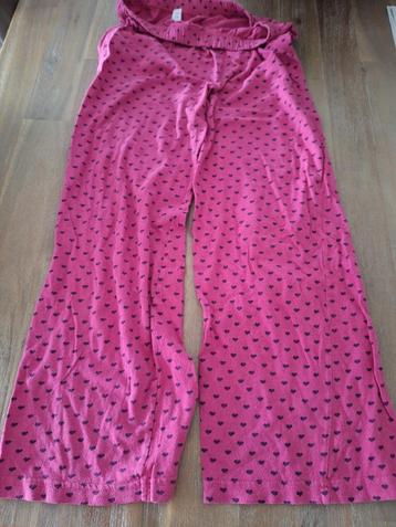 Meisjes pyjama broek, roze, maat 140-146 beschikbaar voor biedingen