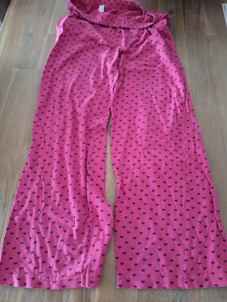 Meisjes pyjama broek, roze, maat 140-146, Kinderen en Baby's, Kinderkleding | Maat 146, Gebruikt, Meisje, Nacht- of Onderkleding