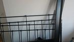Ikea Svelvik bedframe 160x200 - uit elkaar gehaald, Huis en Inrichting, Ophalen, Gebruikt, Zwart, Tweepersoons