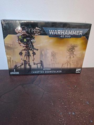 Canoptek Doomstalker Necrons Warhammer 40k New sealed beschikbaar voor biedingen