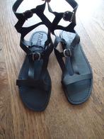Nieuwe zwarte JUUL & BELLE leren sandalen maat 38, Kleding | Dames, Schoenen, Juul & Belle, Zwart, Nieuw, Sandalen of Muiltjes