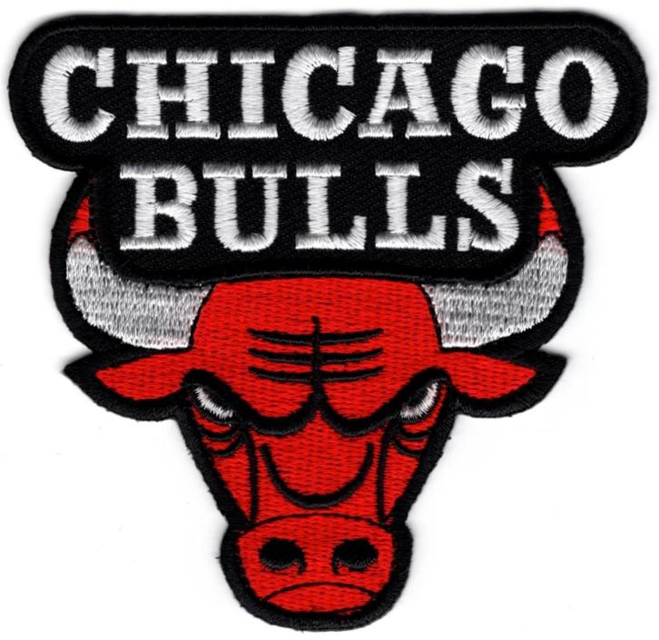 Chicago Bulls stoffen opstrijk patch embleem #1, Verzamelen, Sportartikelen en Voetbal, Nieuw, Overige typen, Overige sporten