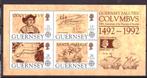 Guernsey Blok 8 Postfris! (1992), Postzegels en Munten, Ophalen of Verzenden, Overige landen, Postfris