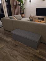 Lichtgrijs Opbergbankje - Z.G.A.N., Ophalen, Minder dan 50 cm, Zo goed als nieuw, 100 tot 125 cm