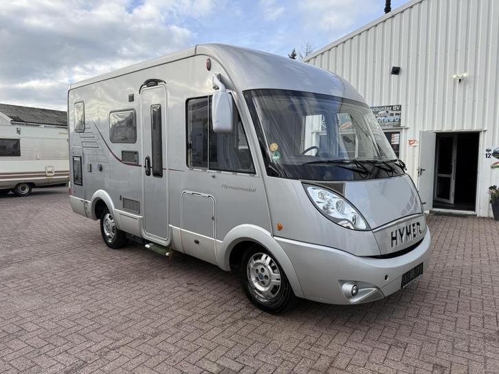 Hymer B504 3.0L powermotor XL garage vast bed hefbed, Caravans en Kamperen, Campers, Bedrijf, Integraal, Hymer, Diesel, Handgeschakeld