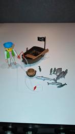 Playmobil Piraat met Roeiboot (3792), Ophalen of Verzenden, Zo goed als nieuw, Complete set