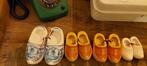 5 paar brocante OUDE houten klompjes klomp klompen hout, Antiek en Kunst, Ophalen of Verzenden