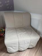 IKEA Lycsele 1 persoon slaapbank met topper, Huis en Inrichting, Ophalen, Eenpersoons, Beige, Zo goed als nieuw