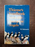 Thieme's handboek voor alle Europese vogels - W. Makatsch, Boeken, Ophalen of Verzenden, Zo goed als nieuw, Vogels, W. Makatsch