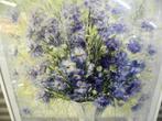 prent paarse bloemen in vaas, Huis en Inrichting, Ophalen of Verzenden