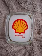 Shell super 100 glazen muntenbakje vintage, Ophalen of Verzenden, Zo goed als nieuw, Gebruiksvoorwerp