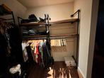 Steigerbuis kast met houten planken, Huis en Inrichting, Kasten | Kledingkasten, Ophalen, Met plank(en), Gebruikt, 150 tot 200 cm