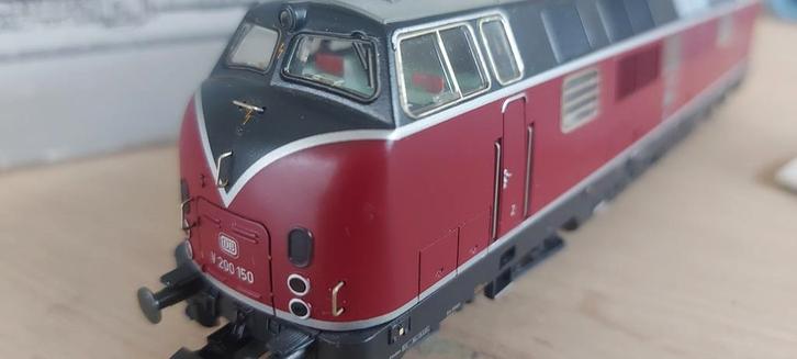 Märklin DB V200 150 dieselloc dig/sound artnr 39821 ovp, Hobby en Vrije tijd, Modeltreinen | H0, Zo goed als nieuw, Locomotief