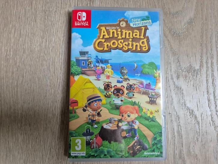 Animal Crossing New Horizons voor de Nintendo Switch!, Spelcomputers en Games, Games | Nintendo Switch, Zo goed als nieuw, Simulatie