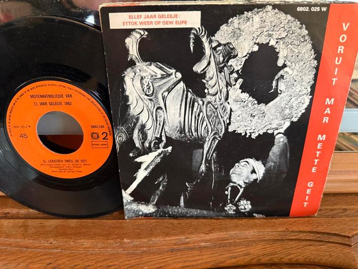 Carnavals Singles - Diverse Jaren, Cd's en Dvd's, Vinyl Singles, Zo goed als nieuw, Single, Nederlandstalig, 7 inch, Ophalen of Verzenden