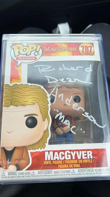 Funko PoP Macgyver gesigneerd beschikbaar voor biedingen