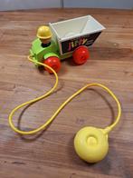 Fisher price 156 vrachtwagen jiffy dump truck retro vintage, Ophalen of Verzenden, Zo goed als nieuw, Auto of Voertuig