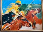 Betty van Beursen Polo paarden, Antiek en Kunst, Ophalen