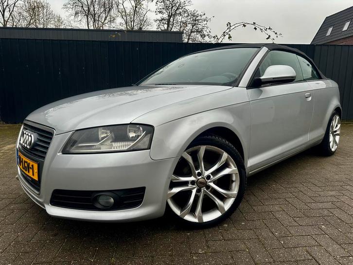 Audi A3 1.8 Tfsi 118KW Cabrio AUT 2008 Grijs APK✅, Auto's, Audi, Bedrijf, A3, Airbags, Airconditioning, Boordcomputer, Centrale vergrendeling