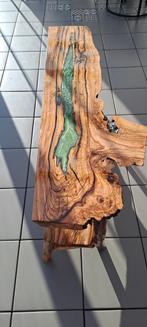 Meubel olijfhout kast tafel kunst epoxy tv meubel, Ophalen of Verzenden, Nieuw