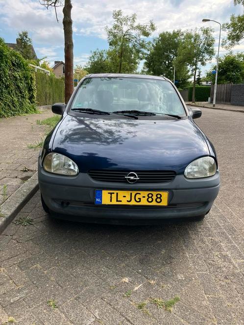 Opel Corsa 1.4 I 44KW 3D 1998 Blauw | APK maart 2026, Auto's, Opel, Particulier, Corsa, Benzine, Hatchback, Handgeschakeld, Origineel Nederlands