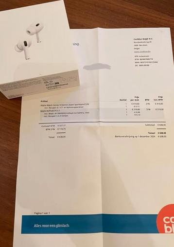 Nieuwe Apple AirPods Pro2 beschikbaar voor biedingen