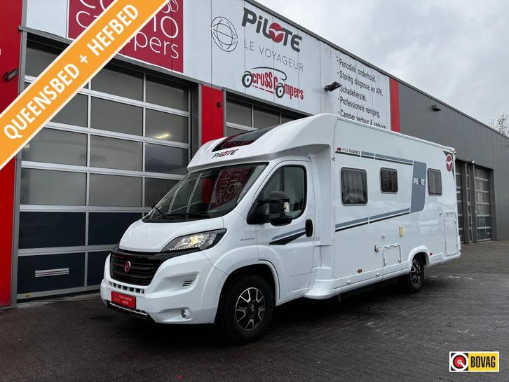 Pilote P 726 FC Queensbed 4 persoons, half integraal 2021, Caravans en Kamperen, Campers, Bedrijf, tot en met 4, Pilote, Diesel