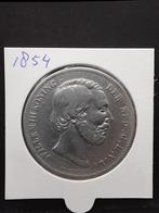 Rijksdaalder 1854 Koning Willem III, Postzegels en Munten, Munten | Nederland, Koning Willem III, Zilver, Ophalen of Verzenden