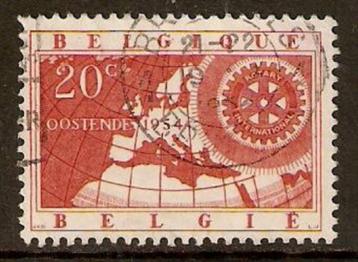 België 1954     Rotary    1001 beschikbaar voor biedingen